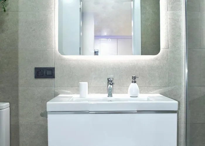 Apartmán Modern Oasis - Pool, Gym & Tennis Puerto de la Cruz (Tenerife)