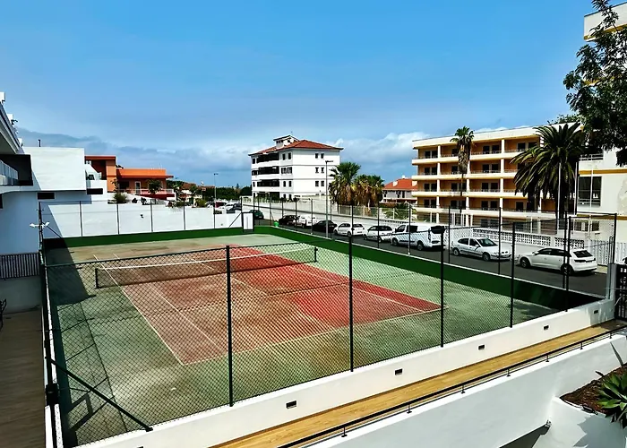 アパート Modern Oasis - Pool, Gym & Tennis プエルト・デ・ラ・クルス